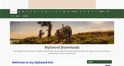 Desktop Screenshot of myswordmodules.com